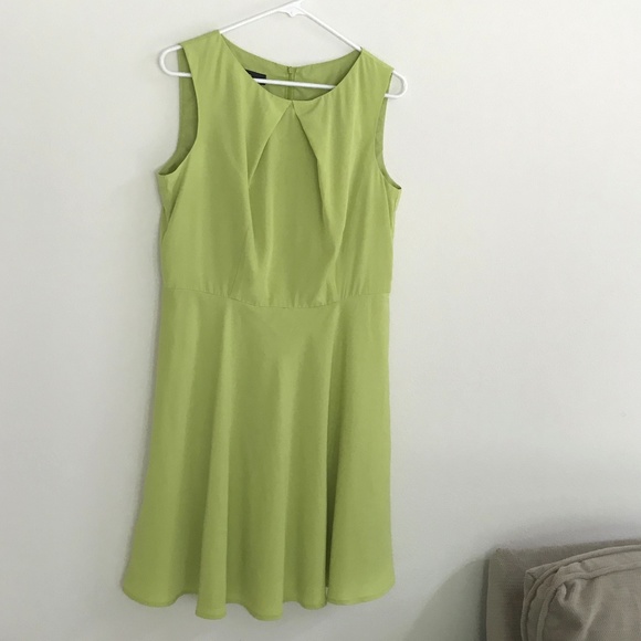 lime green party dress